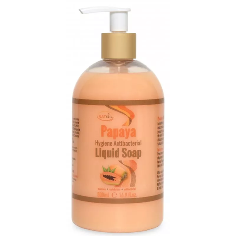 NATSkin Papaya Antibacterial Liquid Soap 500ml