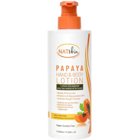 NatSkin Papaya Hand & Body Lotion 500ml