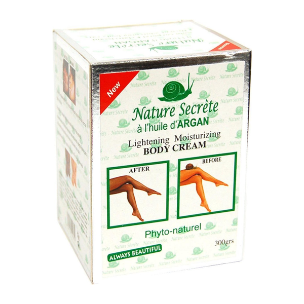Nature Secrète à l’huile d’Argan Lightening Moisturizing Body Cream 300g