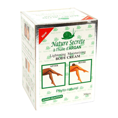 Nature Secrète à l’huile d’Argan Lightening Moisturizing Body Cream 300g