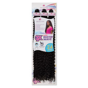 Obsession Bulk 3x Pre-Stretched Water Wave Crochet Hair - 24" Inches