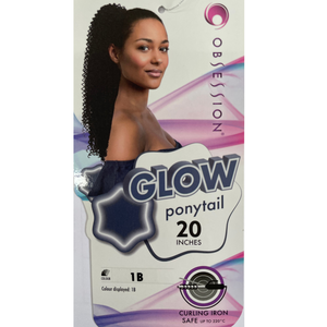 Obsession Synthetic Drawstring Ponytail Glow 20″