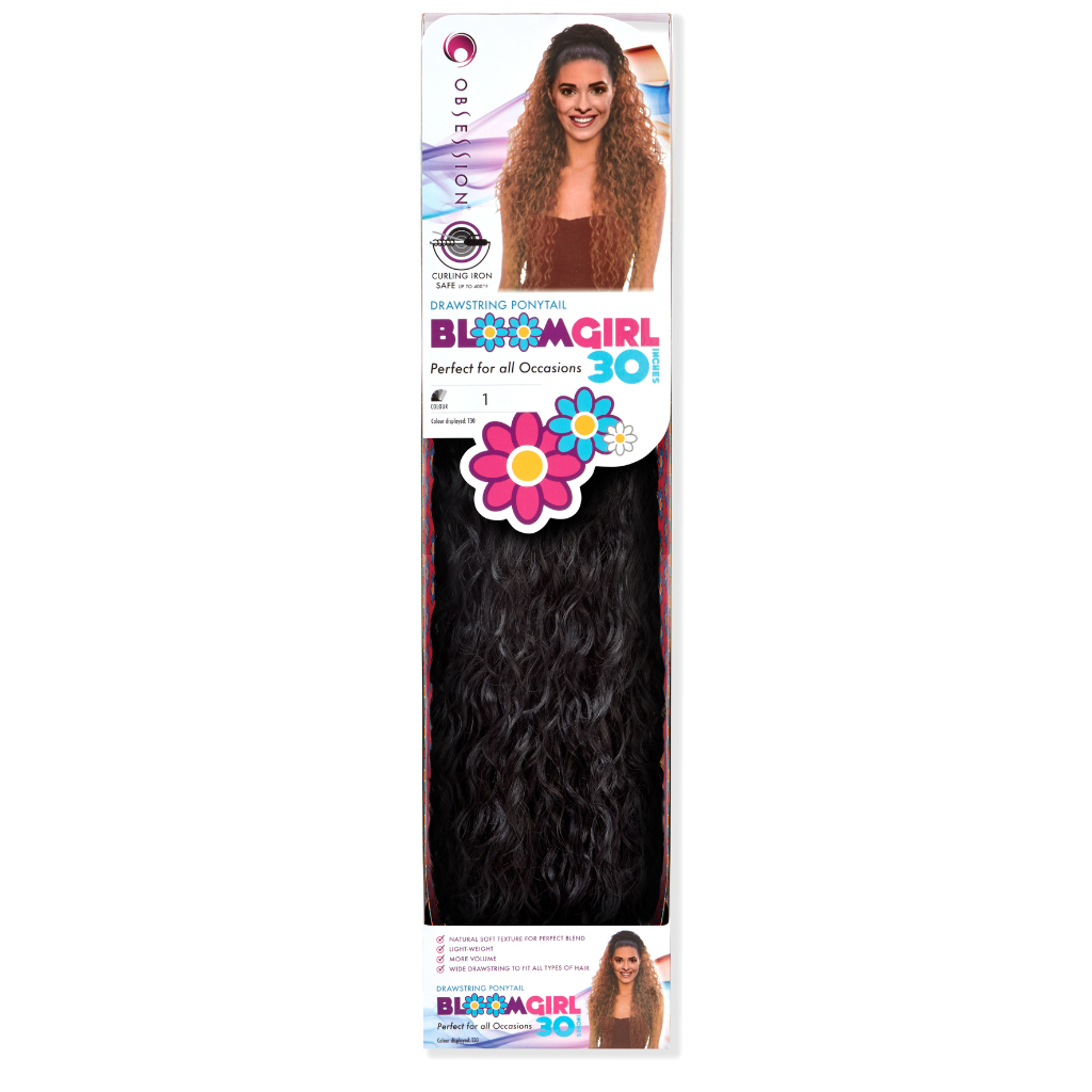 Obsession Drawstring Synthetic Ponytail - Bloom Girl 30