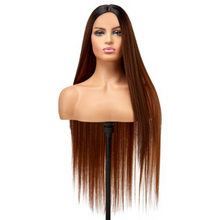 Load image into Gallery viewer, Obsession Human Hair Mix Fusion Lace Front Wig - Ayleen
