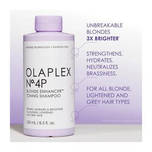 Olaplex No 4P Blonde Enhancer Toning Shampoo 250ml