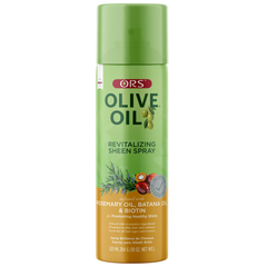 ORS Olive Oil Revitalizing Sheen Spray with Rosemary Oil, Batana Oil & Biotin – 421ml