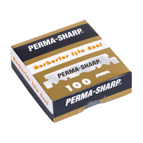 Perma sharp Single Edge Razor Blades 100 Pack – Pre-Cut Stainless Steel Blades