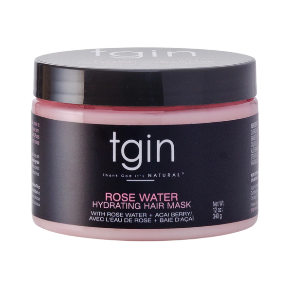 Tgin Rose Water Hydrating Hair Mask with Acai Berry 12oz