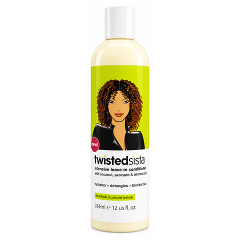 Twisted Sista Intensive Leave-In Conditioner with Coconut, Avocado & Almond Oils 354ml