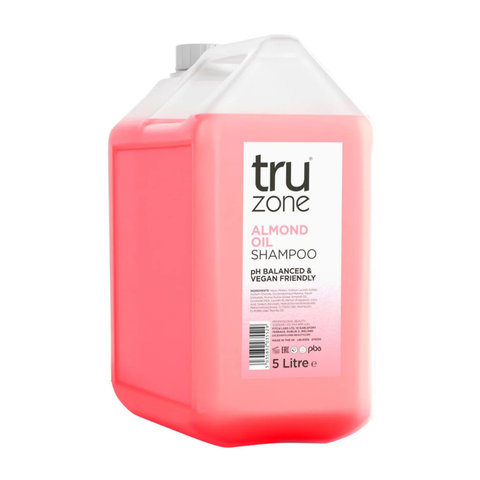 Truzone Almond Oil Salon Shampoo 5 Litre – pH Balanced & Vegan Friendly
