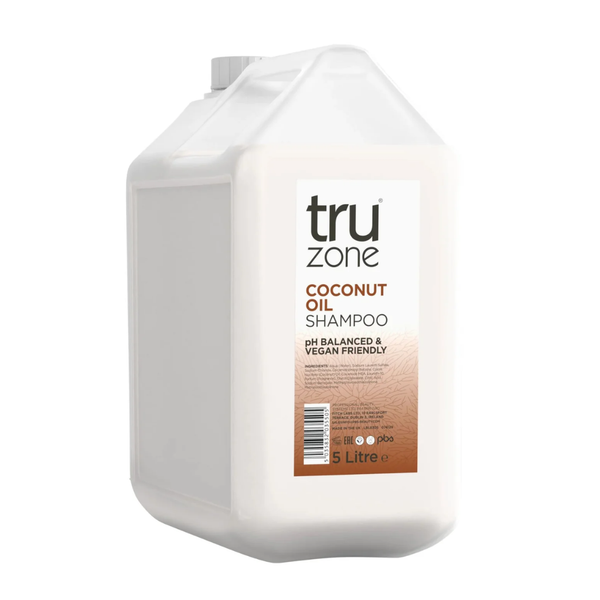 Truzone Coconut Oil Salon Shampoo 5 Litre  – pH Balanced & Vegan Friendly