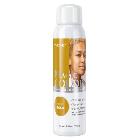 Tyche Magic Color Hair Color Spray – Gold – HLTS11 3.53oz