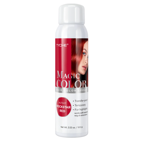 Tyche Magic Color Hair Color Spray – Rockstar Red – HLTS07 3.53oz