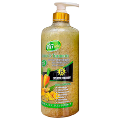 Veet Gold Carrot & Turmeric Extra Whitening Shower Bath SPF 25 – Face & Body 1000ml