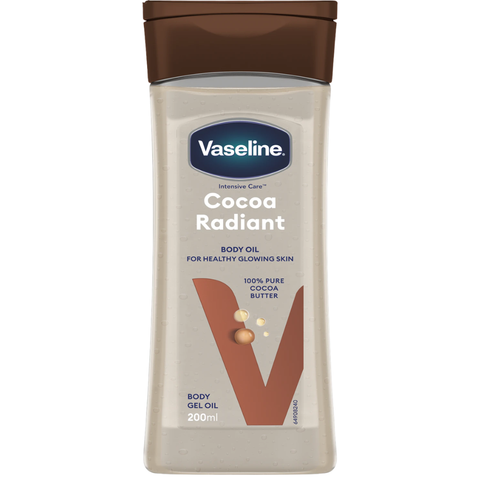Vaseline Intensive Care Cocoa Radiant Body Gel Oil 200ml