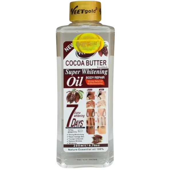 Veet Gold Cocoa Butter Super Whitening Oil 200ml