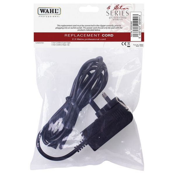 Wahl Magic Clip & Super-Taper Cordless Replacement Cord – 2.3 Metre