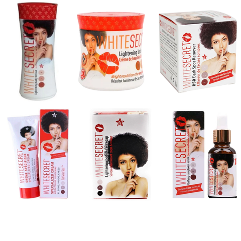 White Secret Complete Skincare Bundle – 6-Piece Set