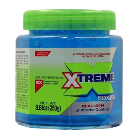 Xtreme Pro Expert Real 24H Hair Gel Blue – Maximum Hold & Shine 250g