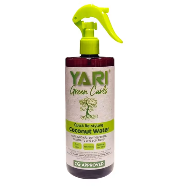 Yari Green Curls Quick Re-Styling Coconut Water 500ml