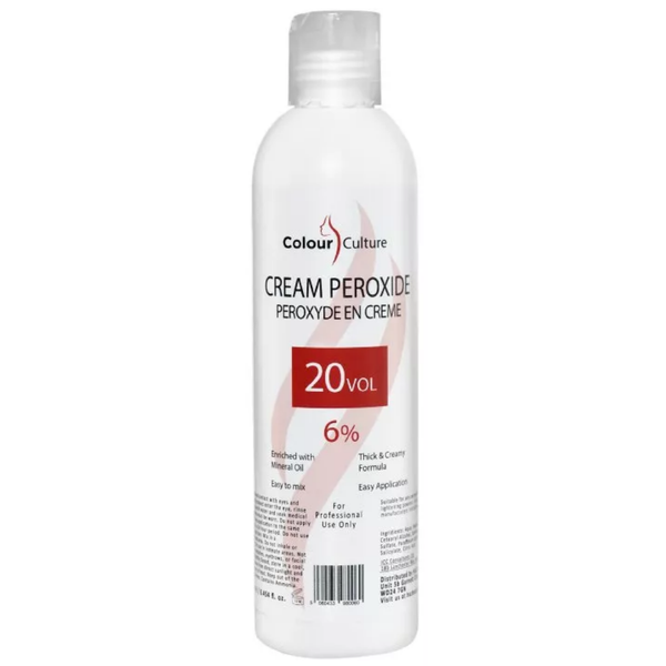 Colour Culture Cream Peroxide 20 Vol 6% 250ml – Professional Hair Developer