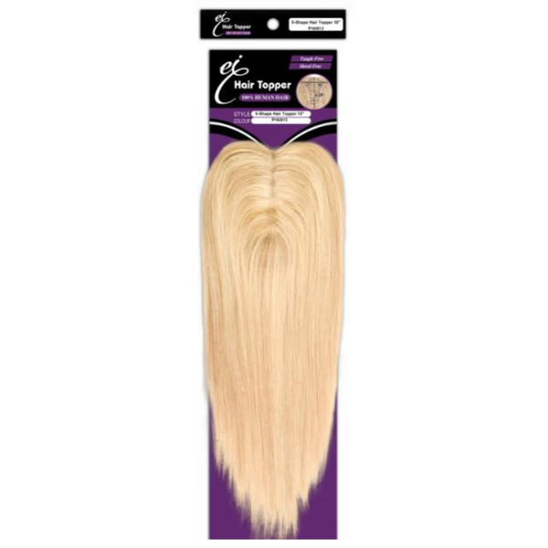 EI V-Shape Hair Topper 100% Human Hair 10"