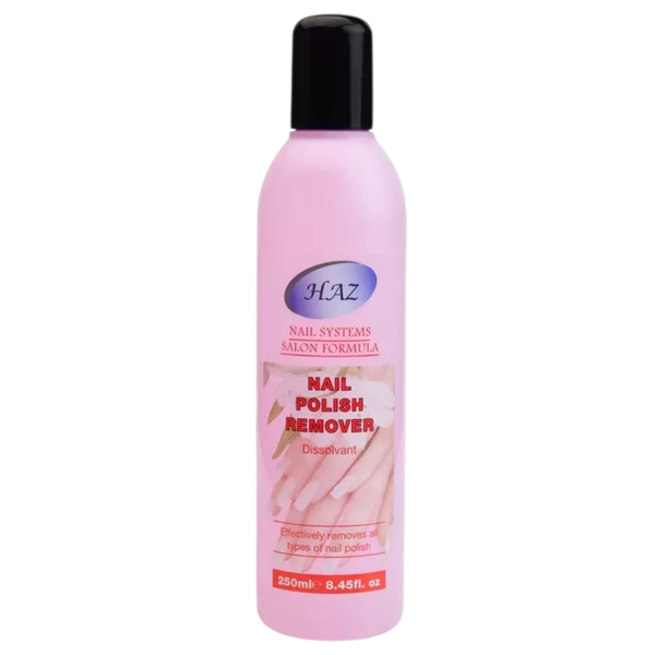 HAZ Nail Polish Remover 250ml – Salon Formula Acetone Nail Varnish Remover