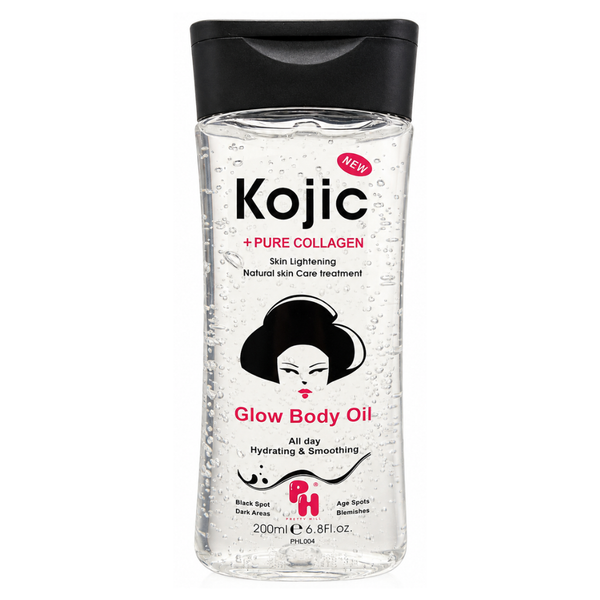 Pipps Hill Kojic Glow Body Oil with Pure Collagen 200ml