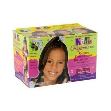 Africa's Best Kids Organics Natural Conditioning Relaxer System With Scalpguard No-Lye Kids Coarse