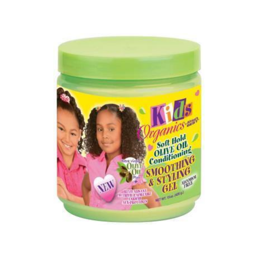 Africa’s Best Kids Organics Soft Hold Olive Oil Conditioning Smoothing & Styling Gel 15oz