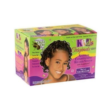 Africa's Best Kids Originals Natural Conditioning Relaxer System With Scalpguard Regular Kit