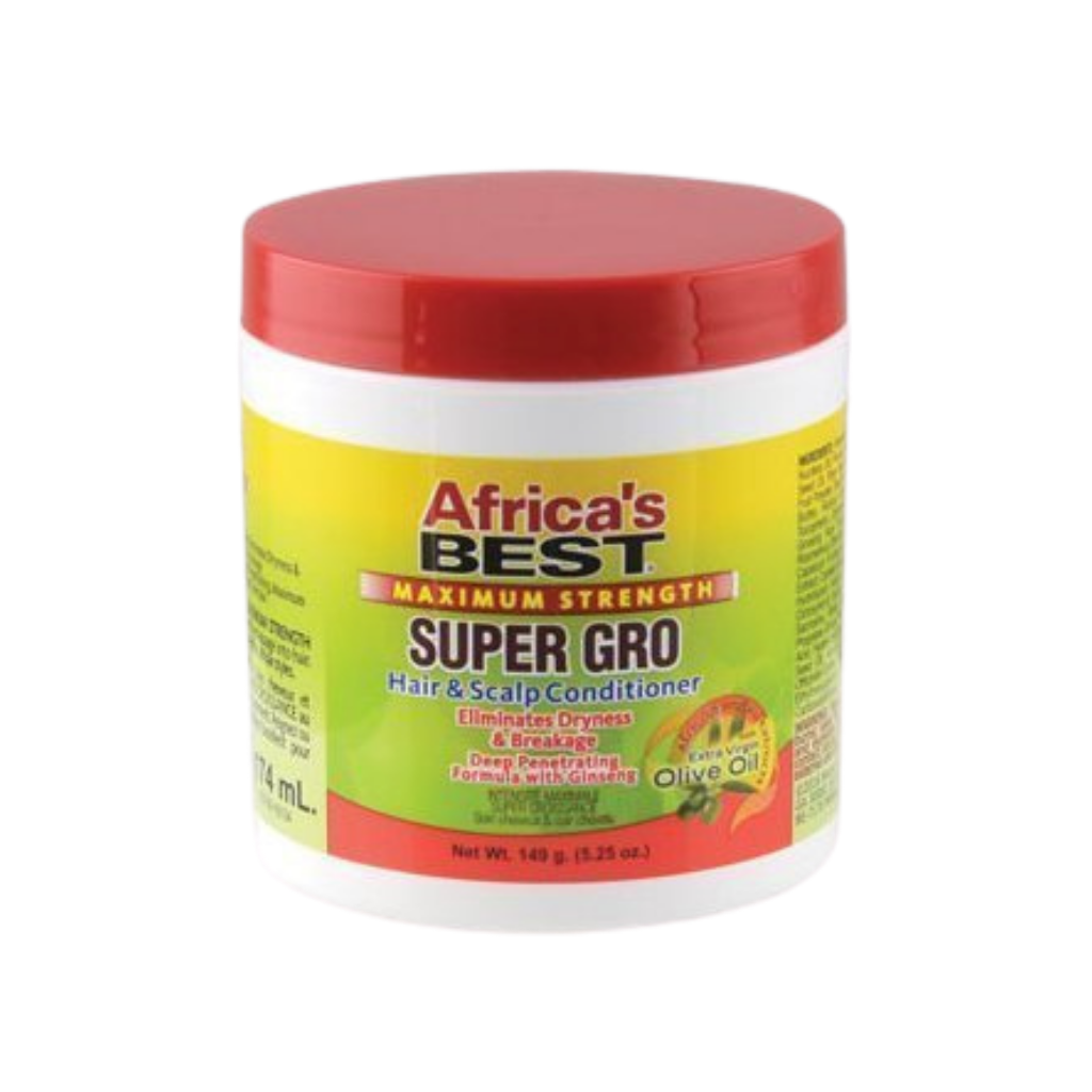 Africa's Best Maximum Strength Super Gro Hair & Scalp Conditioner 5.25oz