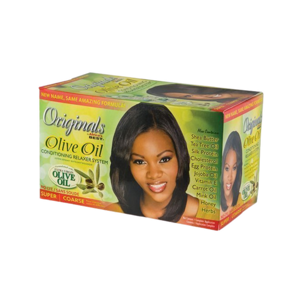 Africa's Best Originals Olive Oil Relaxer Kit Super