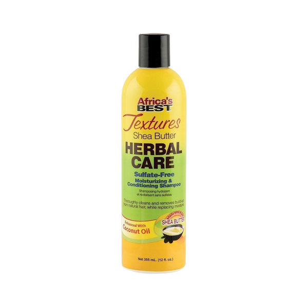 Africa's Best Shea Butter Herbal Care Sulfate-Free Moisturizing & Conditioning Shampoo 8oz