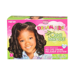 African Pride Dream Kids Olive Miracle No-Lye Relaxer - Regular