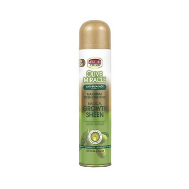 African Pride Olive Miracle Maximum Strengthening Growth Sheen 8oz