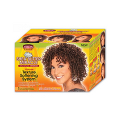 African Pride Shea Butter Miracle Texture Softening Elongating System