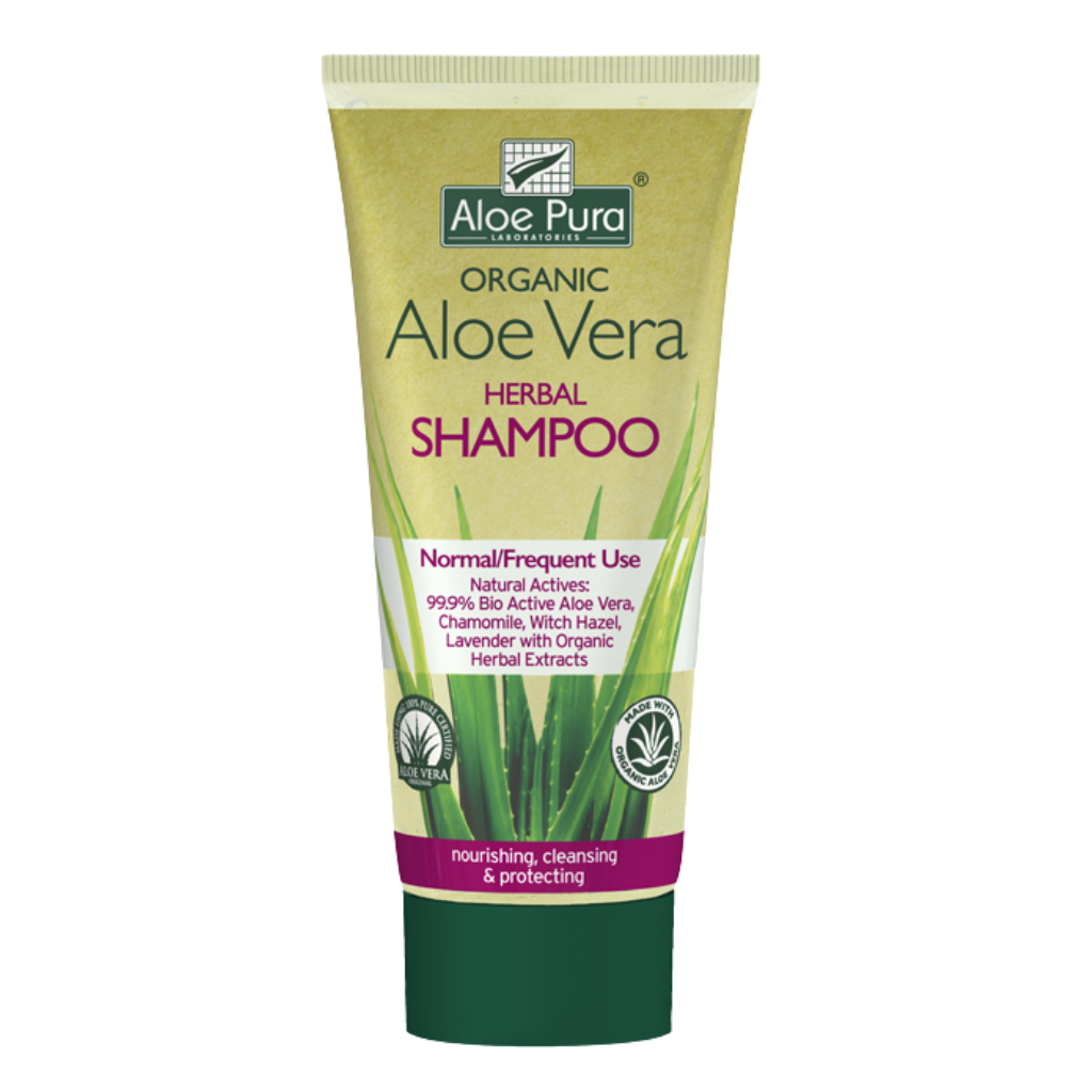 Aloe Pura Aloe Vera Gel Herbal Shampoo 200ml