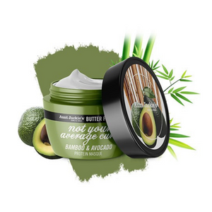 Aunt Jackie's Butter Fusions Not Your Average Curl Bamboo & Avocado Protein Masque 8oz
