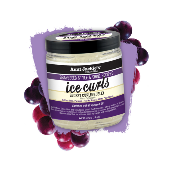Aunt Jackie’s Grapeseed Ice Curls Glossy Curling Jelly 15oz