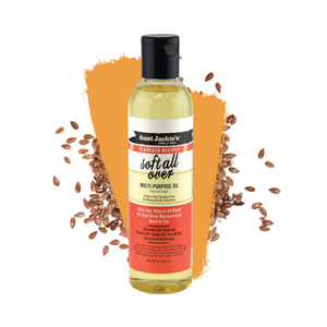 Aunt Jackie's Curls & Coils Flaxseed Recipes Soft All Over Multi-Purpose Oil