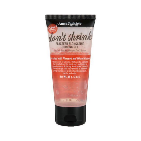 Aunt Jackie's Don't Shrink Flaxseed Elongating Curling Gel 3oz