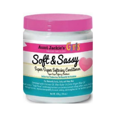 Aunt Jackie's Girls - Soft & Sassy Super Duper Softening Conditioner 15oz