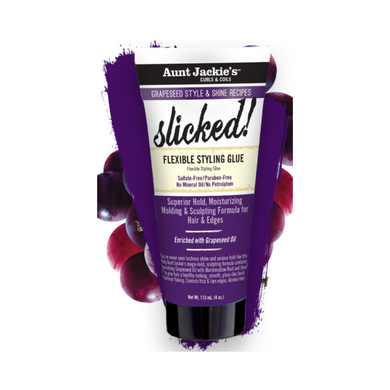 Aunt Jackie's Grapeseed Slick Flexible Styling Glue 4oz