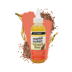 Aunt Jackie's Growth Oil Nourish My Hair Flaxseed & Monoi 4oz