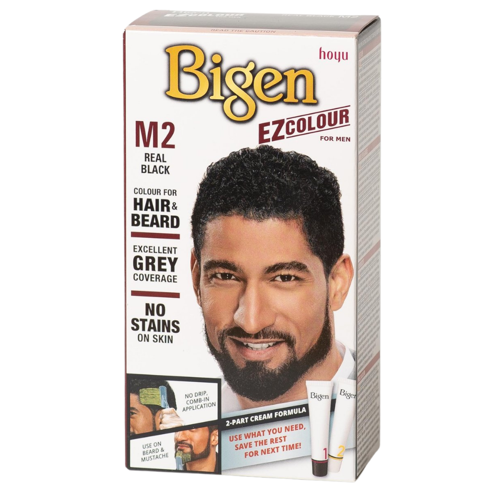 Bigen EZ Colour For Men Hair and Beard - M2 - Real Black