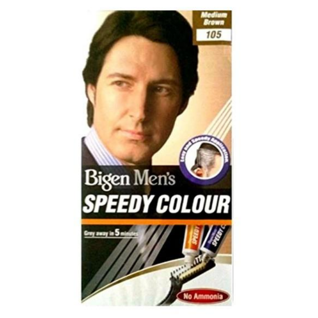 Bigen Men's Speedy Colour Medium Brown 105