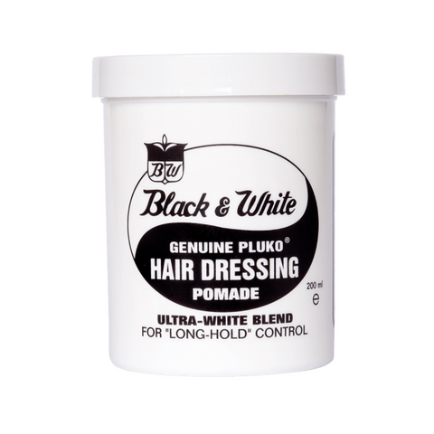 Black and White Wax Genuine Pluko Pomade 200ml