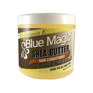 Blue Magic Shea Butter Hair Conditioner Enriched with Vitamin E 12oz