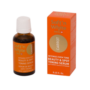 Soft n White Swiss Carrot Intense Even Tone Beauty And Spot Toning Serum With Carrot Extract and Vitamins 30ml